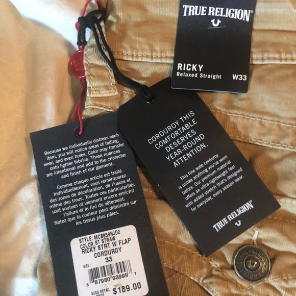 Men’s True Religion Pants - Picture 3 of 3